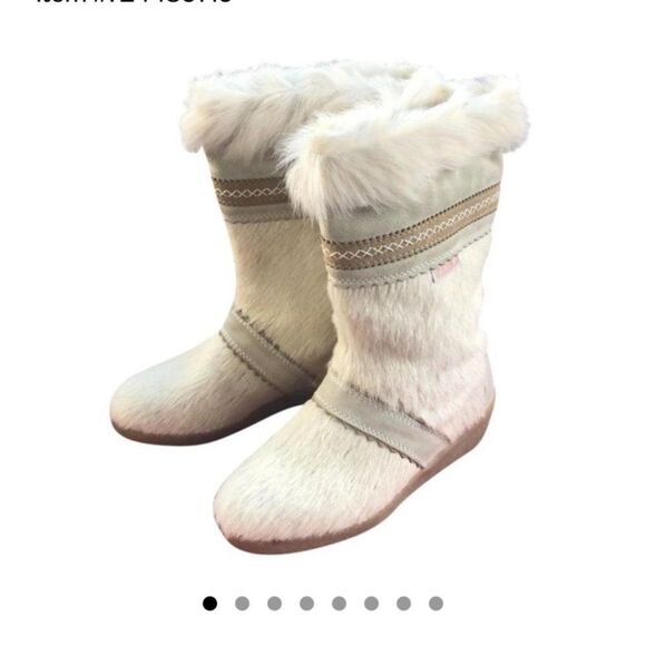 Tecnica white goat fur winter boots size 36.5 - Picture 7 of 8